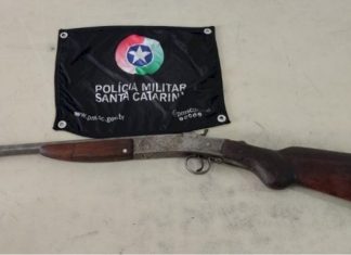 Timbé do Sul – Polícia Militar encontra arma escondida em carro durante abordagem