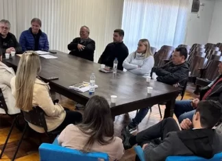 Administração de Turvo recebe deputado Tiago Zilli