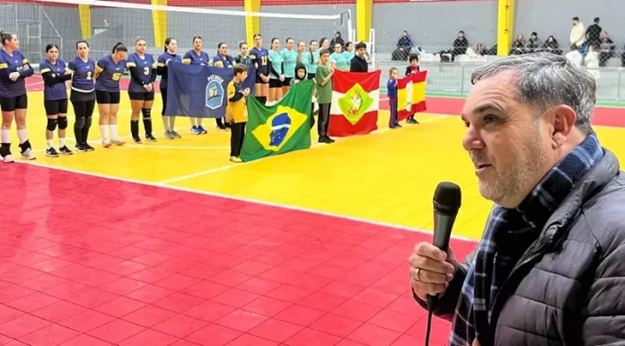 Dez equipes disputam o Municipal de Vôlei de Santa Rosa do Sul