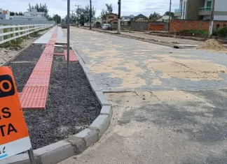 Balneário Gaivota: Com foco na mobilidade, obras na Avenida Emas estão a todo vapor