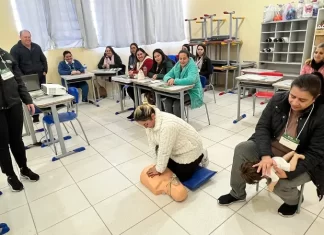 Jacinto Machado: Educadores participam de curso de Primeiros Socorros