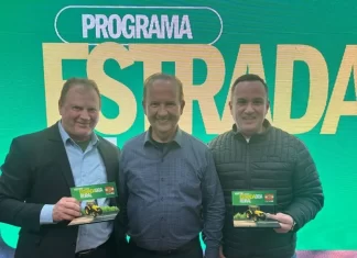 Praia Grande presente no lançamento do programa Estrada Boa Rural do Governo do Estado