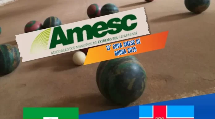 Balneário Gaivota busca segunda vaga nas oitavas da Copa Amesc de Bocha 2025