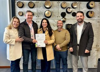 Prefeita Gislaine e presidente Rafinha buscam investimentos para Sombrio