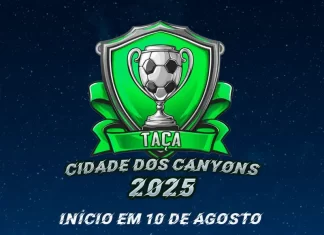 Abertura da Taça Cidade dos Canyons será no dia 10 de agosto