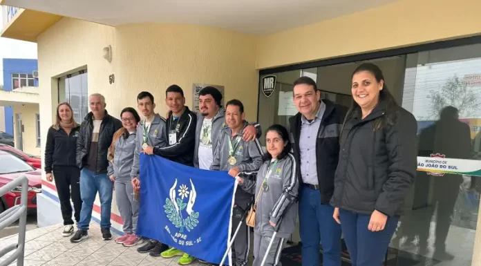 APAE de São João do Sul brilha na Olimpíada Estadual em Chapecó