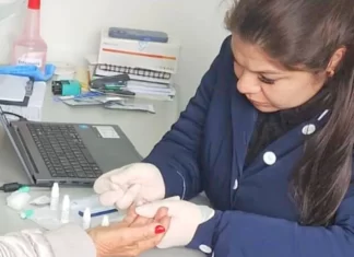 Unidades de Saúde de Gaivota fazem ação alusiva ao Julho Amarelo