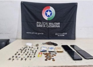 Polícia desmantela esquema de tráfico por delivery de carro em Turvo na Sexta-Feira