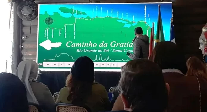 Caminho da Gratidão representa Sombrio no 3º Fórum de Turismo Religioso de Santa Catarina