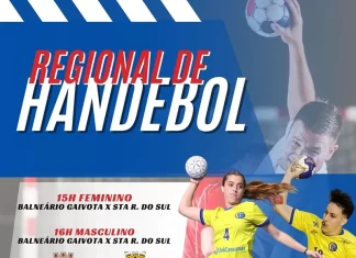 Balneário Gaivota estreia no Regional da LAVM de Handebol
