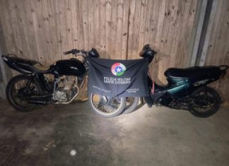 Motocicletas com numeração adulterada são apreendidas no Arroio do Silva