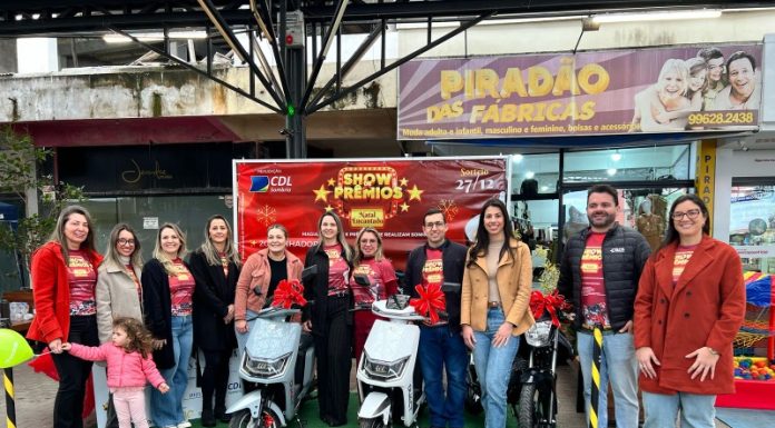 CDL de Sombrio realiza lançamento da Promoção de Natal “Show de Prêmios Natal Encantado”