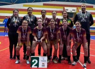 Sombrio garante vagas na fase regional da Olesc com pódios no vôlei e futsal feminino