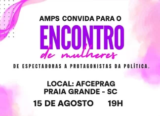 Praia Grande sedia 1° Encontro da Associação das Mulheres Políticas do Sul na sexta-feira
