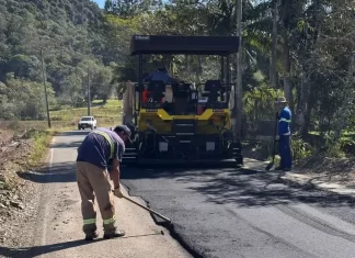 Prefeitura de Praia Grande realiza reparos nos asfaltos da Fortaleza e da Pintada