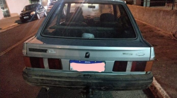 Carro furtado em Sombrio é recuperado em São João do Sul