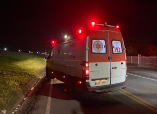 Acidente grave na BR-101 deixa duas pessoas feridas em Sombrio