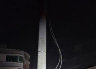 Dupla é presa furtando fios de energia no Centro Cívico de Araranguá