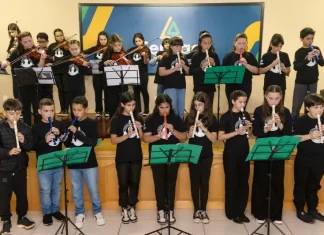 Concerto de Inverno encanta público com apresentação de alunos em Praia Grande