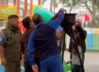 Praia Grande recebe a centelha da corrida do fogo simbólico da pátria