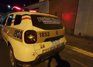 Homem é preso em Santa Rosa do Sul durante ronda policial