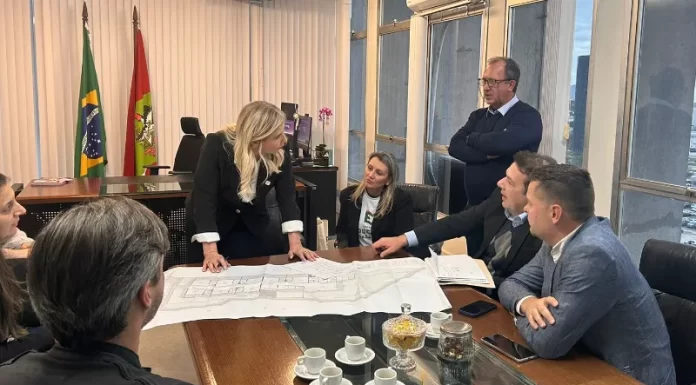 Comitiva de São João do Sul faz agenda em Florianópolis
