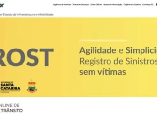Novo sistema digital para registro de sinistros de trânsito é lançado em SC