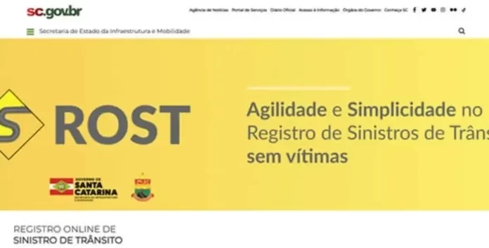Novo sistema digital para registro de sinistros de trânsito é lançado em SC