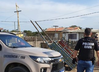 Polícias Civil e Militar realizam operação e prendem suspeito de homicídio em Balneário Arroio do Silva