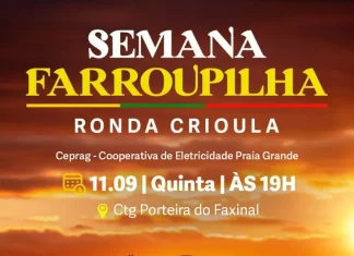 Semana Farroupilha terá Ronda Crioula com apoio da Ceprag em Praia Grande