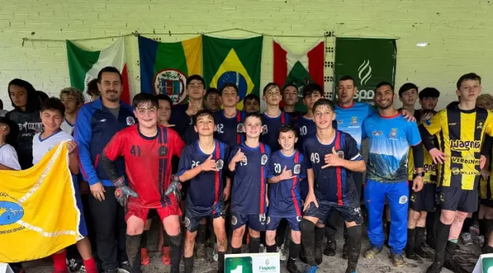 Praia Grande conquista títulos no Campeonato Catarinense Escolar de Futebol