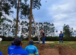 Sombrio e Gaivota Saneamento capacitam colaboradores em normas de segurança do trabalho