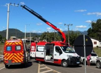 Trabalhador morre após queda durante manutenção em rede elétrica em Timbé do Sul