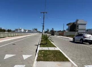 Balneário Gaivota celebra mais uma pavimentação concluída!