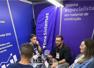 Empresa sombriense marca presença na maior feira de material de construção do Paraná