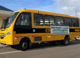 São João do Sul recebe novo ônibus escolar para ampliar o acesso à educação