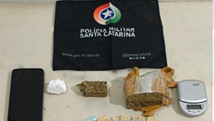 Polícia Militar apreende drogas em Balneário Arroio do Silva
