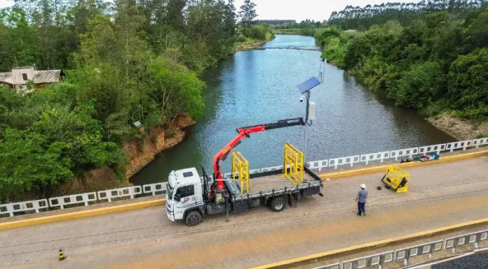 Nova estação hidrológica é instalada em Praia Grande