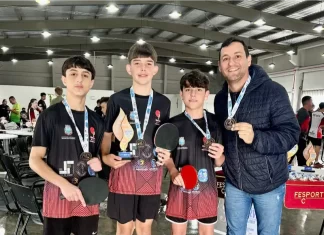 Atletas de Balneário Gaivota conquistam as primeiras medalhas no JERVA