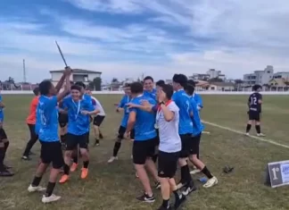 Pela primeira vez na história Balneário Gaivota é Campeã no futebol do JERVA