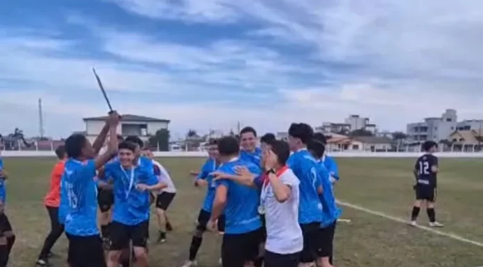 Pela primeira vez na história Balneário Gaivota é Campeã no futebol do JERVA