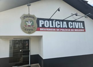 Operação em Meleiro termina com dois presos por violência doméstica e tráfico de drogas