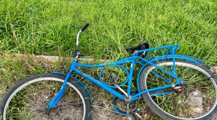 IDOSO MORRE APÓS COLISÃO ENTRE BICICLETA E MOTO EM SOMBRIO