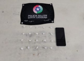 Polícia Militar de Timbé do Sul prende homem por tráfico de drogas na BR-285