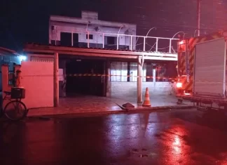 Incêndio em restaurante mobiliza Bombeiros em Passo de Torres
