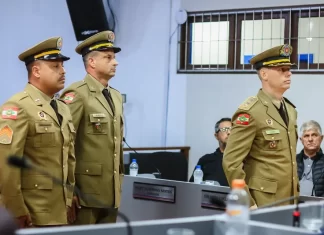 Polícia Militar realiza solenidades de passagem de comando em Balneário Gaivota e Passo de Torres