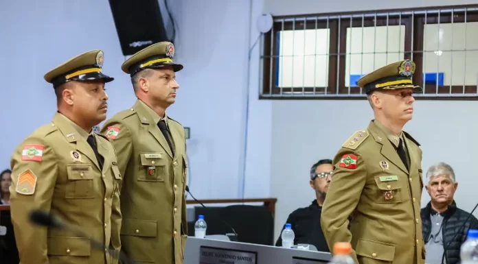 Polícia Militar realiza solenidades de passagem de comando em Balneário Gaivota e Passo de Torres
