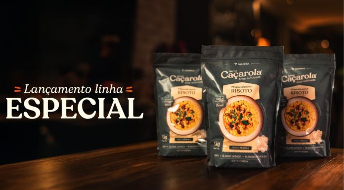Caçarola, marca de arroz da Cooperja, lança linha de Arrozes Especiais