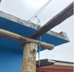 Criminosos furtam fiação elétrica de comércio no bairro Mato Alto, em Araranguá