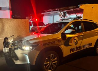 Polícia Militar salva mulher agredida pelo companheiro na noite de quinta-feira em Balneário Gaivota